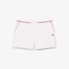 Regular Fit Double-Face-Shorts mit Kontrastbesatz