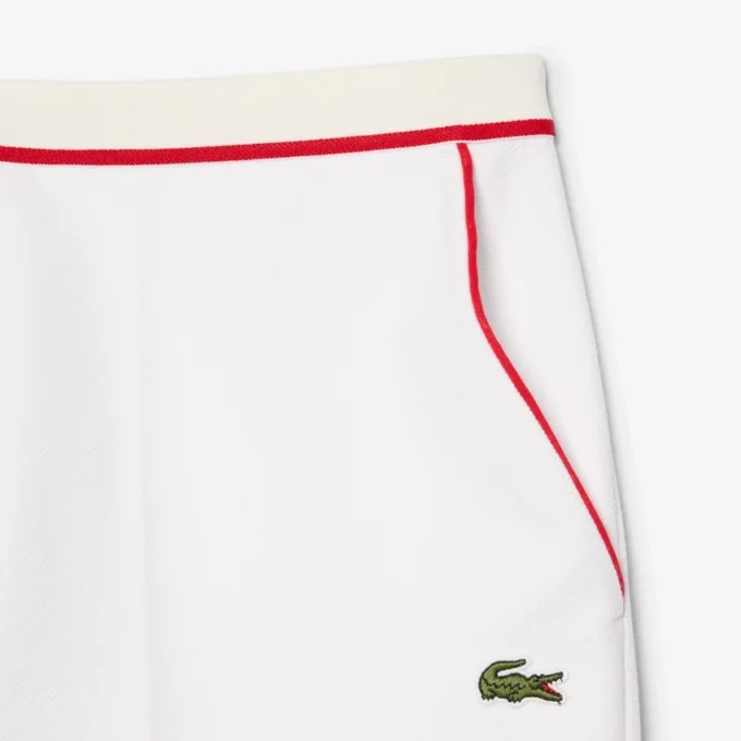 Regular Fit Double-Face-Shorts mit Kontrastbesatz