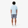 Regular-Fit-Shorts aus gestreifter Baumwolle