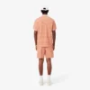 Regular-Fit-Shorts aus gestreifter Baumwolle