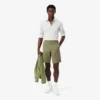 Regular Fit Stretch-Baumwoll-Chino-Bermudashorts