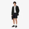 Regular Fit Stretch-Baumwoll-Chino-Bermudashorts