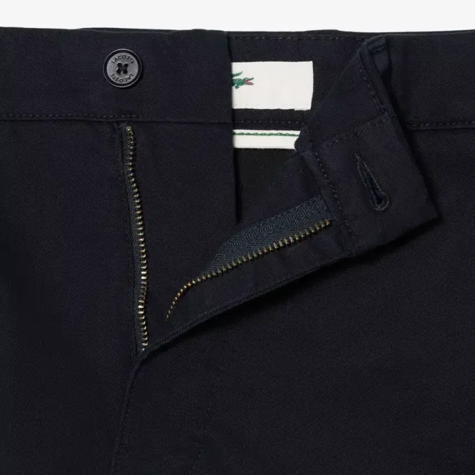 Regular Fit Stretch-Baumwoll-Chino-Bermudashorts