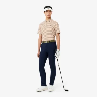 Regular Fit Ultra Dry gestreiftes Golf-Poloshirt