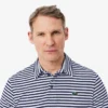 Regular Fit Ultra Dry gestreiftes Golf-Poloshirt