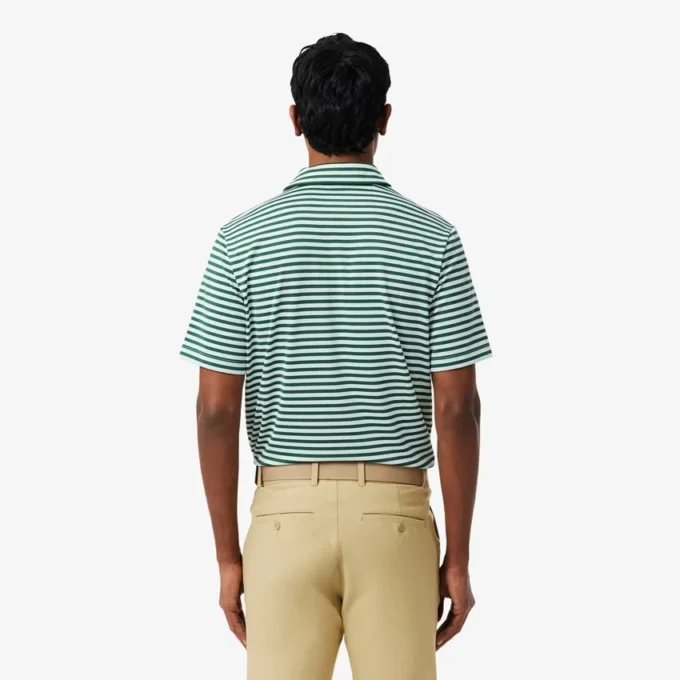 Regular Fit Ultra Dry gestreiftes Golf-Poloshirt