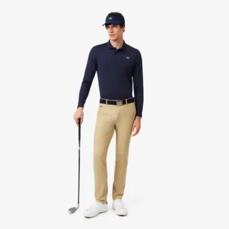 Regular Fit Ultra Dry Langarm-Golf-Poloshirt