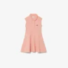 Ärmelloses Stretch-Piqué-Kleid