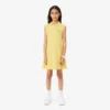 Ärmelloses Stretch-Piqué-Kleid