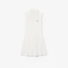 Ärmelloses Stretch-Piqué-Kleid