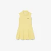 Ärmelloses Stretch-Piqué-Kleid
