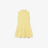 Ärmelloses Stretch-Piqué-Kleid