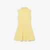 Ärmelloses Stretch-Piqué-Kleid