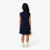 Ärmelloses Stretch-Piqué-Polokleid für Kinder