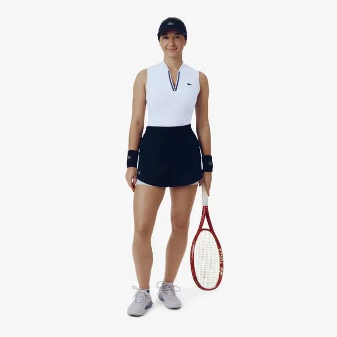 Ärmelloses Ultra Dry Stretch Tennis-Poloshirt