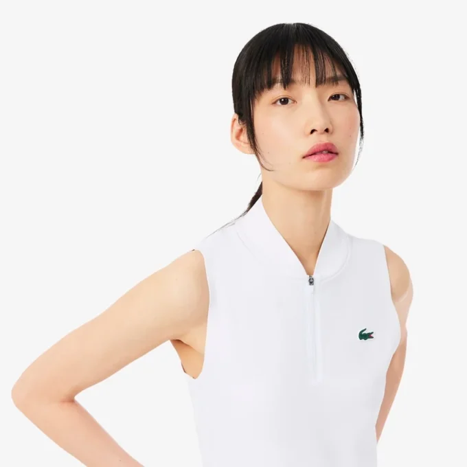 Ärmelloses Ultra Dry Stretch Tennis-Poloshirt