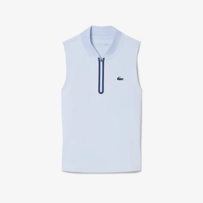 Ärmelloses Ultra Dry Stretch Tennis-Poloshirt