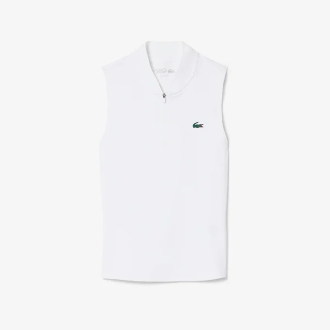Ärmelloses Ultra Dry Stretch Tennis-Poloshirt