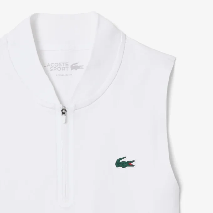 Ärmelloses Ultra Dry Stretch Tennis-Poloshirt
