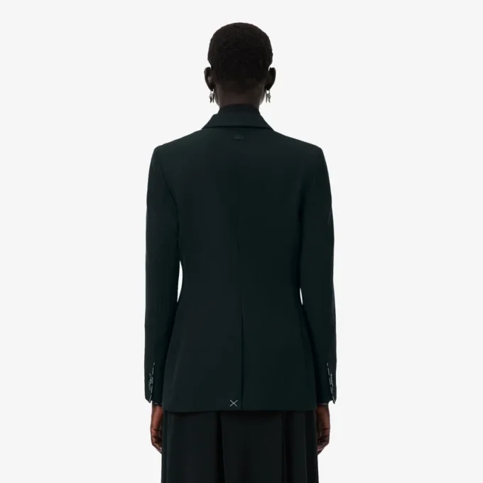Runway-Blazer aus leichter Wolle