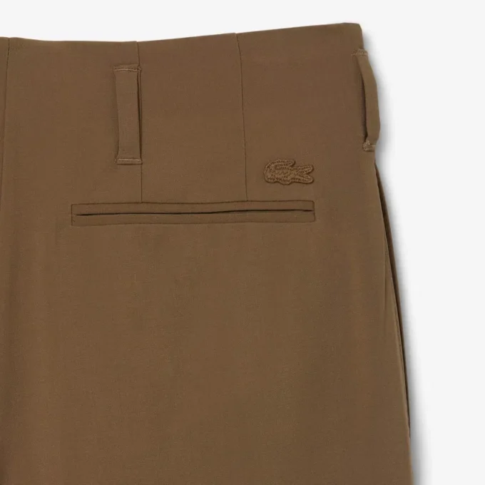 Runway-Hose aus Woll-Blend in weiter Passform