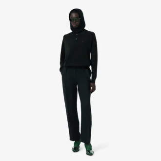 Runway-Hose aus Wolle mit geradem Schnitt