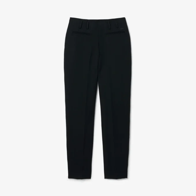 Runway-Hose aus Wolle mit geradem Schnitt