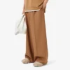 Runway-Hose aus Wolle mit weitem Schnitt