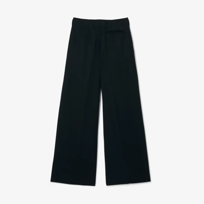 Runway-Hose aus Wolle mit weitem Schnitt