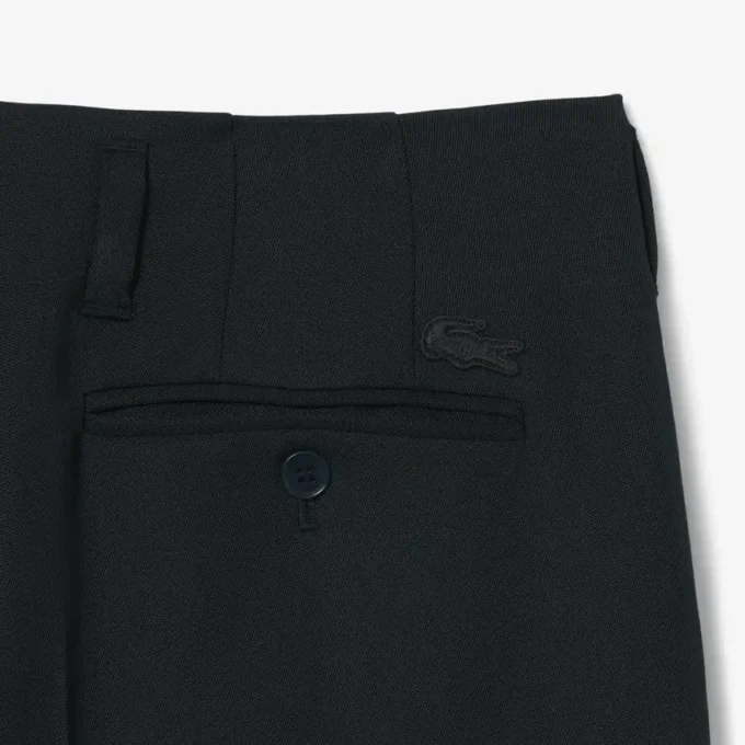Runway-Hose aus Wolle mit weitem Schnitt