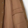 Runway-Jacke aus Wolle-Blend mit Wattierung