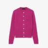 Runway Kaschmir-Strickjacke mit Zopfmuster