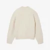 Runway Kaschmir-Strickjacke mit Zopfmuster