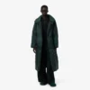 Runway Lange, schillernde Pufferjacke