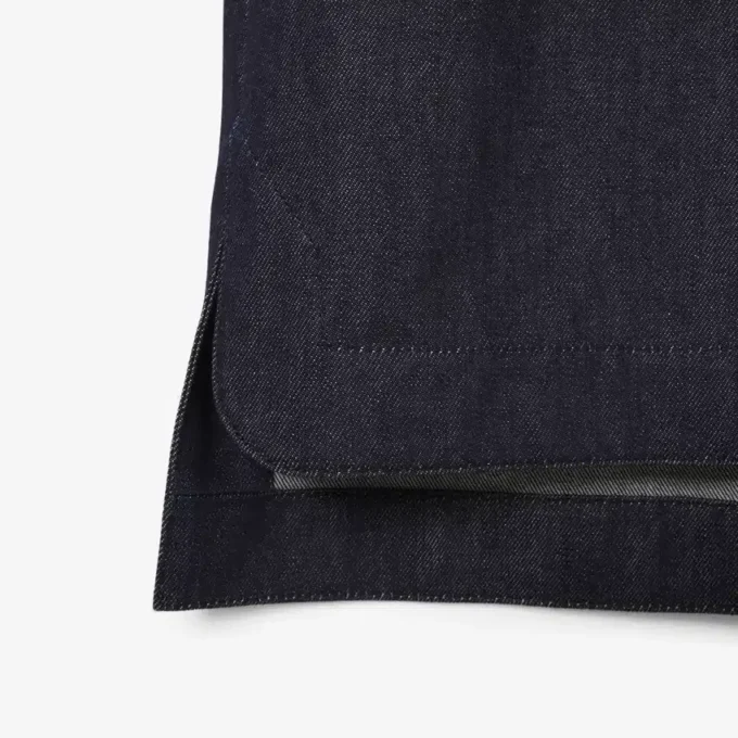 Runway Loose Fit Denim-Poloshirt