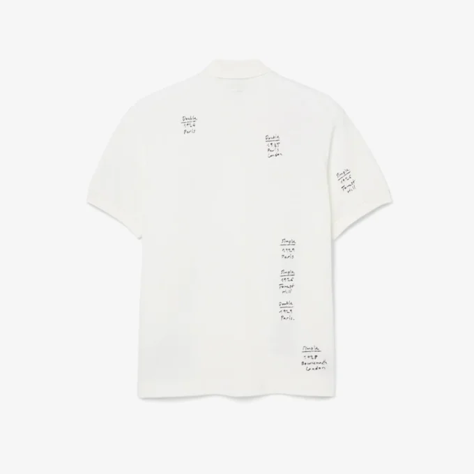 Runway Loose Fit Graphic Piqua Poloshirt