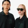 Runway Loose Fit Shield Piqué-Poloshirt