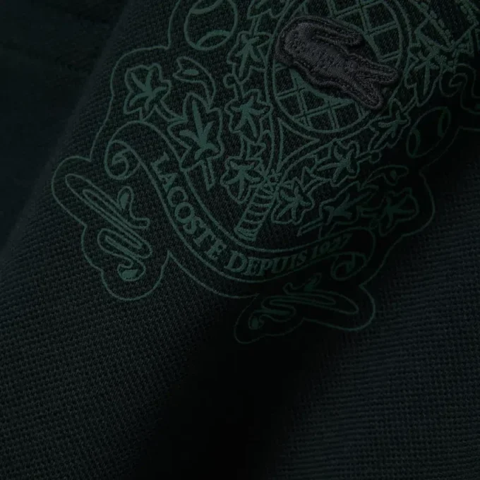 Runway Loose Fit Shield Piqué-Poloshirt