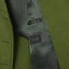 Runway-Peacoat aus langer Slub-Wolle