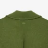 Runway-Peacoat aus langer Slub-Wolle