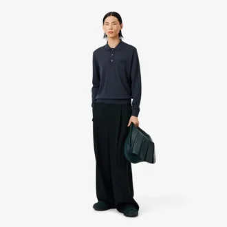 Runway-Pullover aus Merinowolle mit Polokragen