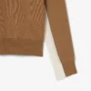 Runway-Pullover aus Wollmischung mit Poloshirt-Kragen