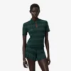 Runway-Pullover mit Polo-Kragen aus Pointelle