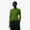 Runway-Pullover mit Polokragen aus Merinowolle