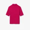 Runway-Pullover mit Zopfmuster und Poloshirt-Kragen