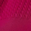 Runway-Pullover mit Zopfmuster und Poloshirt-Kragen