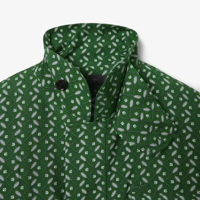 Runway Regular Fit Satinhemd mit Print