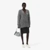 Runway-Rock aus Lurex-Strick