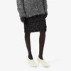 Runway-Rock aus Lurex-Strick