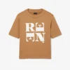 Runway Satin T-Shirt mit Grafik